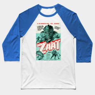 Classic Science Fiction Movie Poster - Zaat Baseball T-Shirt